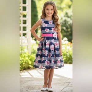 Sleeveless A-Line Sundress